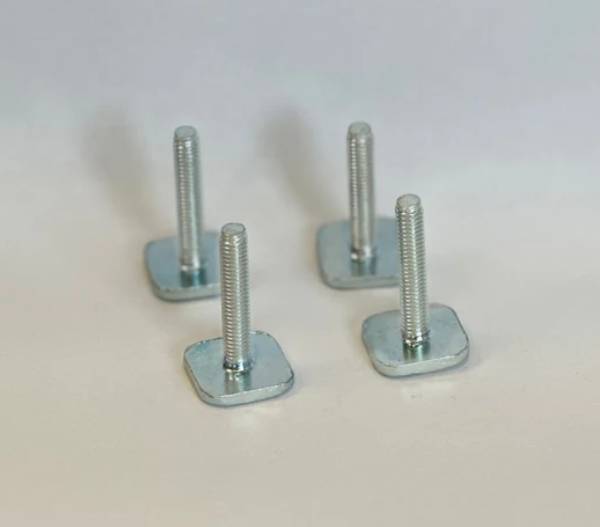 T-Bolts for Ski Racks Installed Using the Crossbars Channel